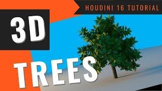 How to make a 3D Tree | Houdini Tutorial