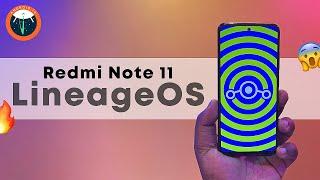 LineageOS 21.0 Install on Redmi Note 11 - Android 14