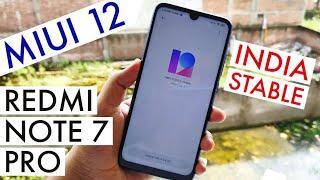 Miui 12 India Stable Update on Redmi Note 7 Pro Based on Android 10 | Full Features in Hindi