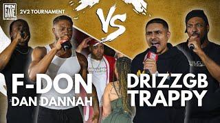 DRIZZGB & TRAPPY vs F-DON & DAN DANNAH | PenGame Rap Battle 2024