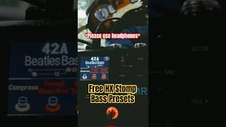 Beatles Bass Sound Preset - Free HX Stomp Bass Presets #line6hxstomp #beatles #paulmccartney #bass