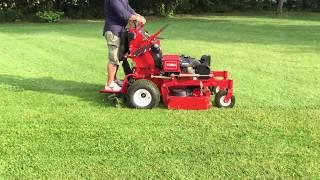 TORO GRANDSTAND 36'' - Tosaerba professionale a leve stand on