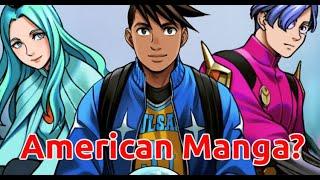 Viz Media Publishes Its First "American Manga" #manga