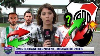 ¡BOMBAZOS! Estos son LOS NUEVOS REFUERZOS que RIVER PLATE esta CERRANDO en este Mercado de Pases