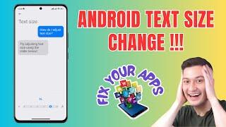 How to Change the Text Size on Android