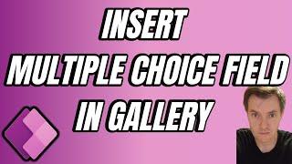 Display multi choice field in Power Apps Gallery - sharepoint or Dataverse   #55