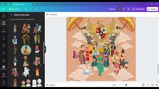 Tutorial Singkat Membuat Poster Tentang INDONESIA di Canva #indonesia #indonesiaku#budayaindonesia