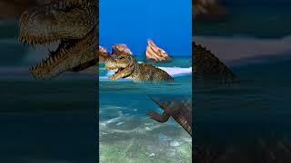 Amazing !!! Giant dinosaur with a crocodile tail that you have never seen before