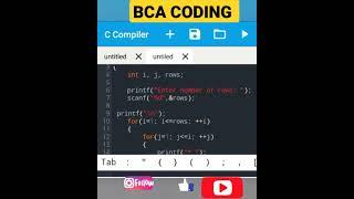 Fast Typing  In BCA Students in C tutorial C++#short