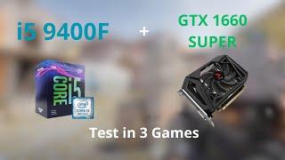 i5 9400F + GTX 1660 SUPER | Cs2 - Valorant - Fortnite | Competitive Settings