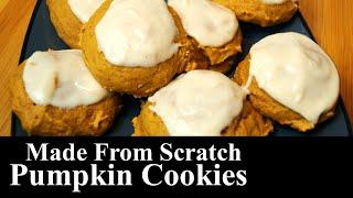 Homemade Pumpkin Cookies | Made From Scratch | Easy Recipe | COOKIES | The Southern Mountain Kitchen