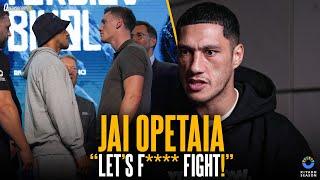 "Let's F****** FIGHT!"  | Jai Opetaia reveals he SIZED up Beterbiev & BLASTS Chris Billam-Smith 