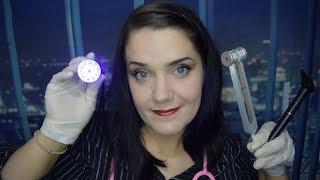 ASMR Extensive Medical Exam - Crinkles, Gloves, Lights