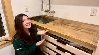 HOT NEWS &  Laundry Counter Makeover