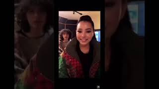 Bella Poarch and Sun Urban on live stream #shorts #suburban #tiktok #viral #bellapoarch