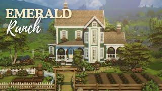 Emerald Ranch (from Red Dead Redemption 2) | The Sims 4 | Speed Build with Ambience Sounds