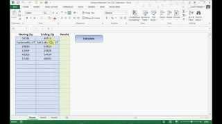 Calculate the distance between any two zip codes or addresses in Excel