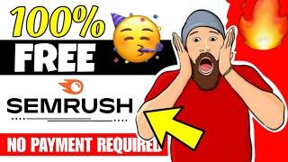 Free Premium Semrush | Semrush For Free | Free semrush account | Seo Tools