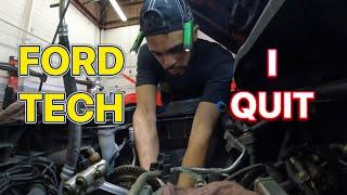 A Day in the life of a ford technician 2023