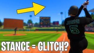 NEW STANCE TURNS CREATED PLAYER INTO A GLITCH?! MLB The Show 19 Diamond Dynasty