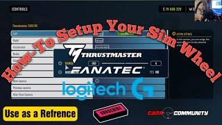 How To Setup Your Wheel in New Update | CarX Drift Racing Online | Logitech Thrustmaster Fanatec