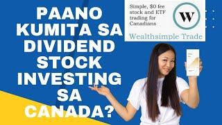 MY DIVIDEND SO FAR WITH WEALTHSIMPLE TRADE|OFW INVESTING CANADA|WEALTHSIMPLE TRADE