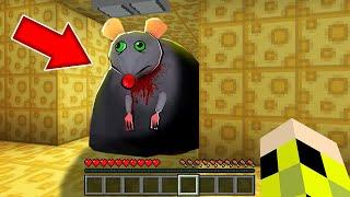 СТРАШНАЯ КРЫСА ИЗ СЫРНОГО ЛАБИРИНТА НАПАЛА НА НАС В МАЙНКРАФТ SCP SCARY RAT MINECRAFT РОБЛОКС