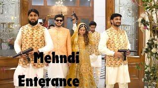 Mehndi Entersnce With lates trending style Urjan vally ny new song lates 2024 #viral #dance