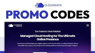 Cloudways Promo Codes - TOP 3 COUPONS (2024)