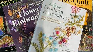 Book Review: Foolproof Freedom Embroidery #jenniferclouston #slowstitch