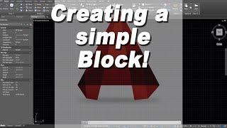 How to create a simple block in Autodesk Autocad