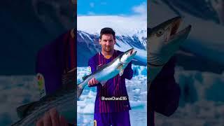 Surviving the WildRonaldo and Messi's Antarctica Escape!#youtubeshorts#ronaldo#messi#trendingshorts