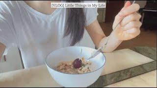 [VLOG]  Little Things in My Life: baking cookies, summer rolls, lots of snacking