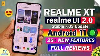Realme XT Stable realme Ui 2.0 Android 11 Update Full Review | 25+ Features | Realme XT New Update
