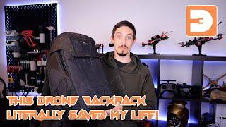 This backpack literally saved my life!