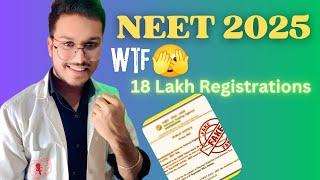 NTA NEET 2025 Latest Update: 18 Lakh+ Registration  #neet #neet2025 #update