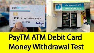 PayTM ATM Card Money Withdrawal Testing | Tamil Banking