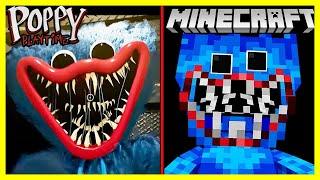 "MINECRAFT HUGGY WUGGY VS POPPY PLAYTIME #Minecraft #HuggyWuggy #poppyplaytime #huggywuggy #poppy"