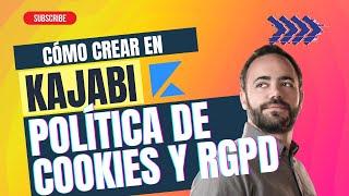 Cómo añadir el Pop Up de Cookies y cumplir con la Política de Privacidad y RGPD en Kajabi