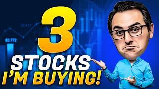 My Top 3 Stocks I'm Buying In November