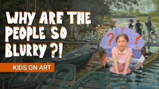 Kids’ Art Questions: Monet’s ‘Bathers at La Grenouillère’ | National Gallery