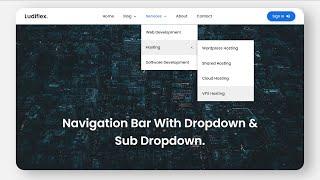 Learn How To Make Drop down Menu Using HTML And CSS only!