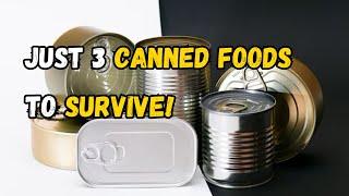 Survival Essentials: The Top 3 Canned Foods You Need