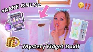 OPENING A *GIANT* MYSTERY BOX FILLED WITH £100 RARE FIDGETS!! ⁉️ (OUR BEST ASMR HAUL YET!!🫢)
