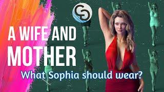 A WIFE AND MOTHER V 0.225 new post || Sophia's dress