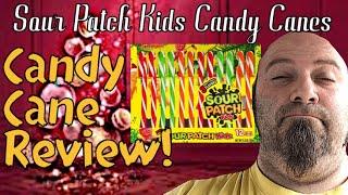 SOUR PATCH KIDS CANDY CANES TASTING AND REVIEW