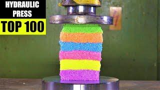 Top 100 Best Hydraulic Press Moments ASMR VERSION | PURE SOUND | Satisfying Crushing Compilation