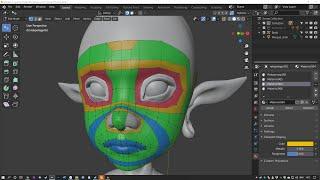 Preparing for retopology in Blender. Beginner.