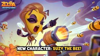 Zooba: NEW Character - Suzy the Bee!