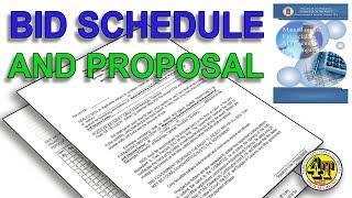 BID SCHEDULE AND PROPOSAL | PROCUREMENT | BARANGAY ACCOUNTING